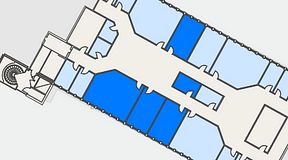 
							Planritning för Växthuset Stensjögatan, 5 privata rum, 106 m²