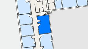 
							Planritning för World Trade Center Göteborg, Mässans gata, 1 privata rum, 29 m²
