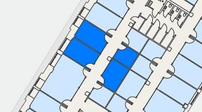 
							Planritning för Convendum Sundbyberg, 4 privata rum, 49 m²