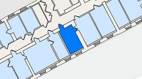 Planritning för 7A Posthuset, Vasagatan 28, 1 privata rum, 21 m²