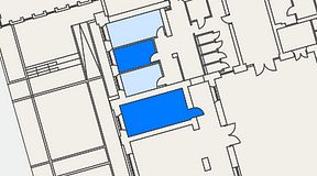 
							Planritning för High Court Börshuset, 2 privata rum, 37 m²