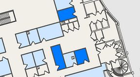 
							Planritning för United Spaces Östra Hamngatan, 3 privata rum, 30 m²