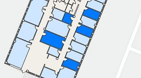 
							Planritning för Växthuset Jägershillgatan, 5 privata rum, 54 m²