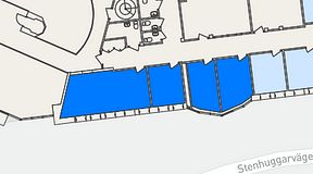 
							Planritning för Regus Saltsjö-Boo, 4 privata rum, 59 m²