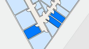 
							Planritning för Quick Office Bromma Blocks, 3 privata rum, 33 m²