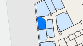 
							Planritning för Regus Rotsunda, 1 privata rum, 8 m²