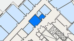 Planritning för United Spaces Lindholmen, 2 privata rum, 20 m²