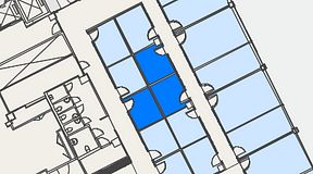
							Planritning för Convendum Vasagatan 16, 3 privata rum, 27 m²