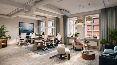 kontorshotell i Stockholm - Fabege Torsgatan 4